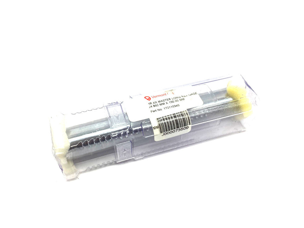 Vermont Gage 172110340 CHR XX Reversible Long Master Gage 24.892mm x 150.00mm