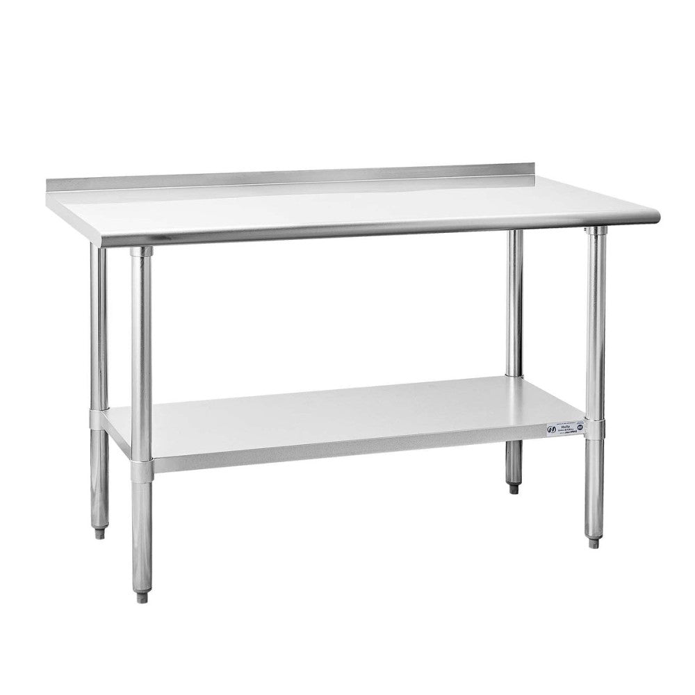 Stainless Steel Table for Prep & Work 24 x 60 Inches, NSF Commercial Heavy Du...