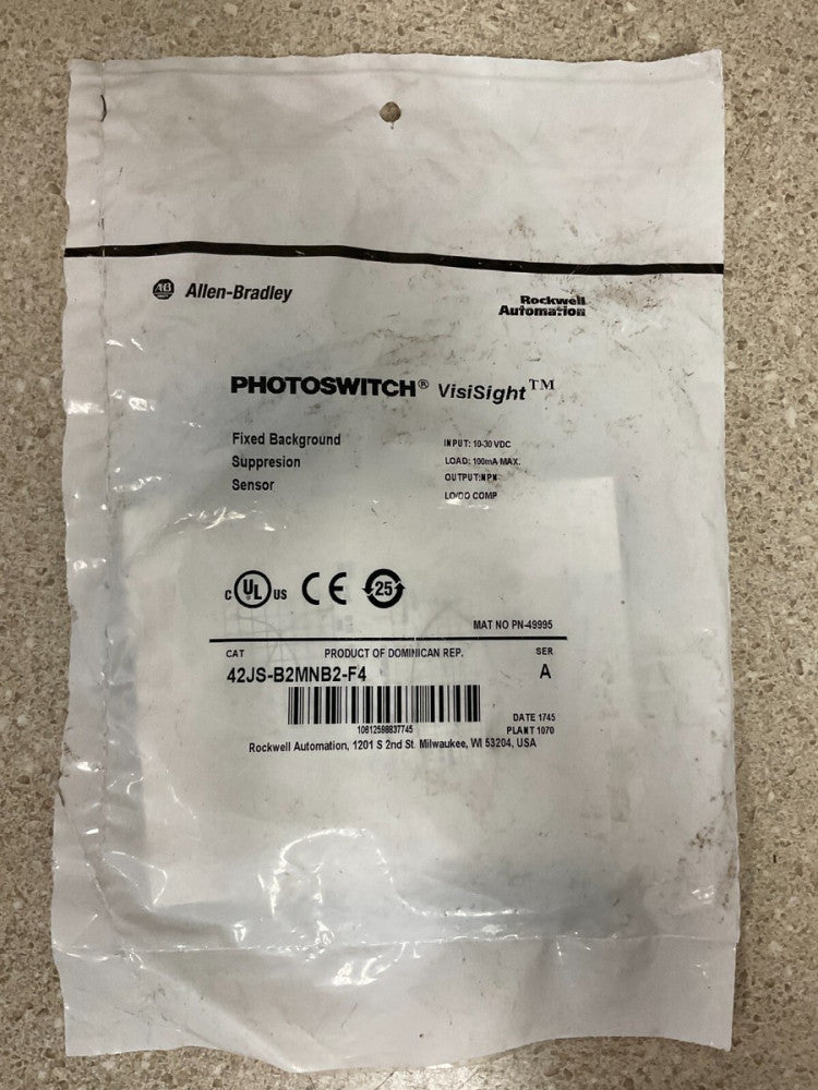 Allen Bradley 42JS-B2MNB2-F4 NEW