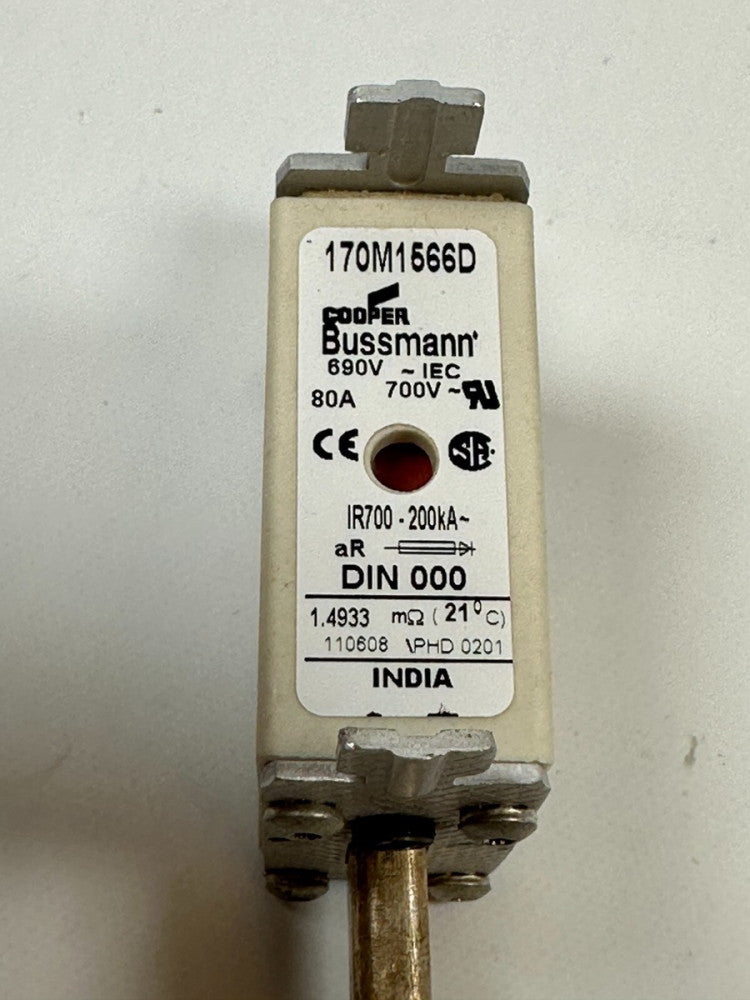 EATON Bussman Cooper 170M1566D Fuse 80A/690V - New Fast Ship from USA