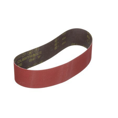 3M Cubitron 7010514356 Sanding Belt, 4 In W, 138 In L, Closed Coat, Precision