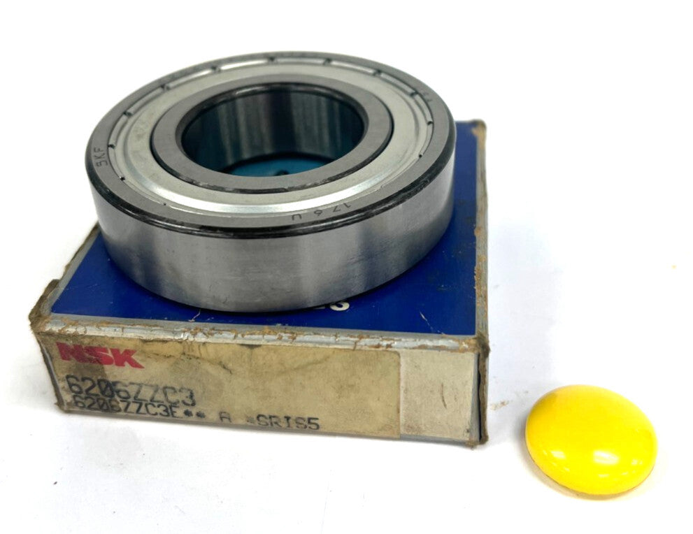 NSK 6206-2Z/C3HT51 DEEP GROOVE BALL BEARING 30MM ID 62MM OD 16MM WIDTH