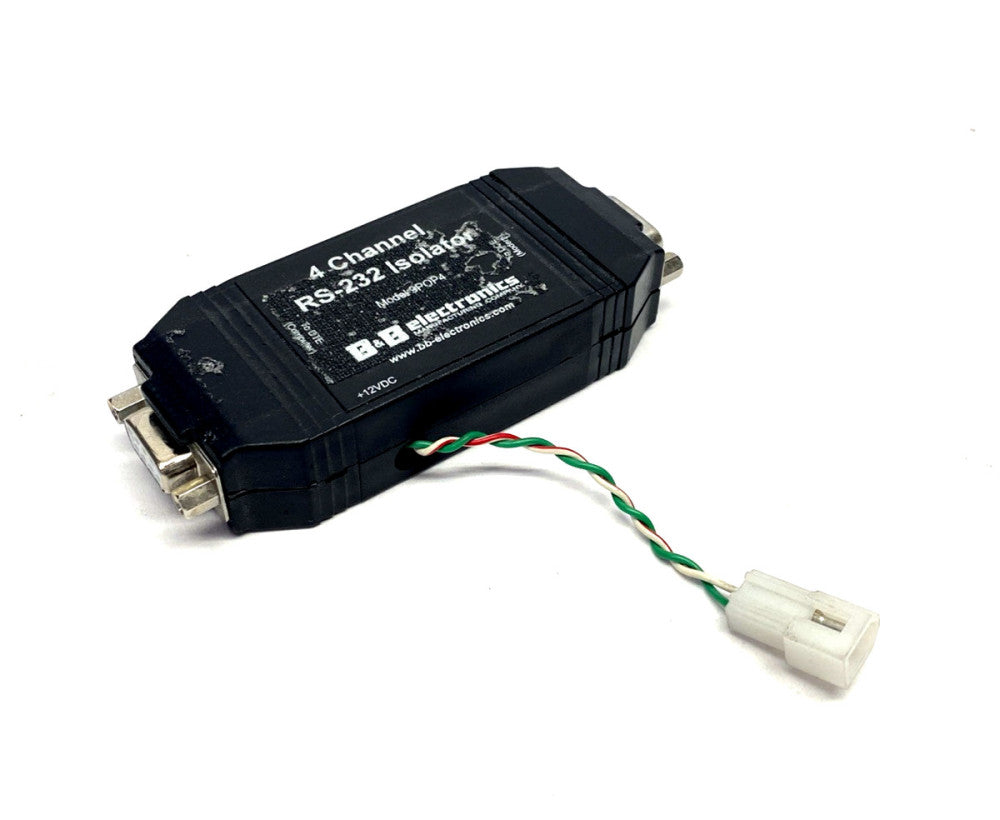 B&B Electronics 9POP4 4-Channel RS-232 Isolator 9-Pin DB9 Male To Female