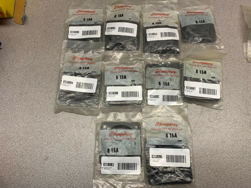 LOT OF 10 NEW IN BAG HUMPHREY BRACE KIT 815A
