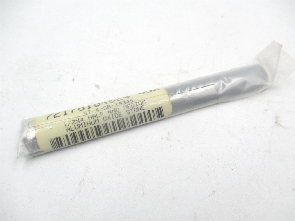 Grier Abrasives (ST-4-GB-18345) 4 x 1/2″ Medium Grade Half Round Finishing Stick