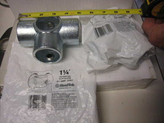 2 yes 2  BK Products Steel Tek 677-606HC 1-1/4” Three Socket Cross #737821