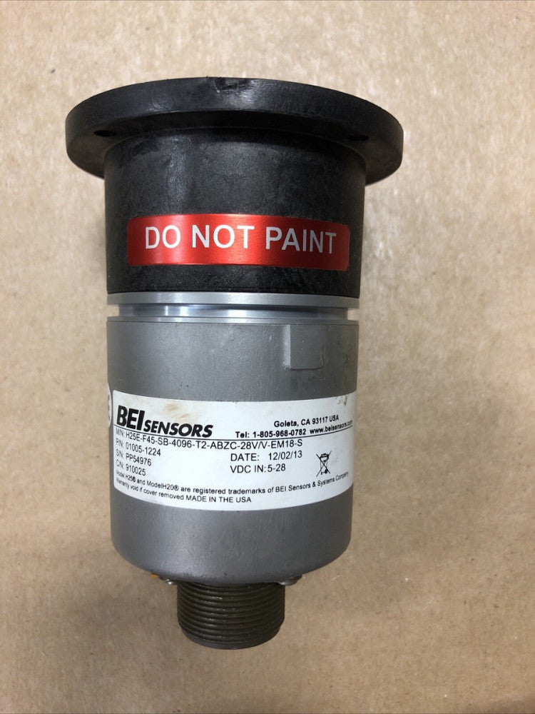 NEW BEI 01005-1209 Industrial Encoder H25E-F45-SB-4096-T2-ABZC-28V/V-EM18-S G127