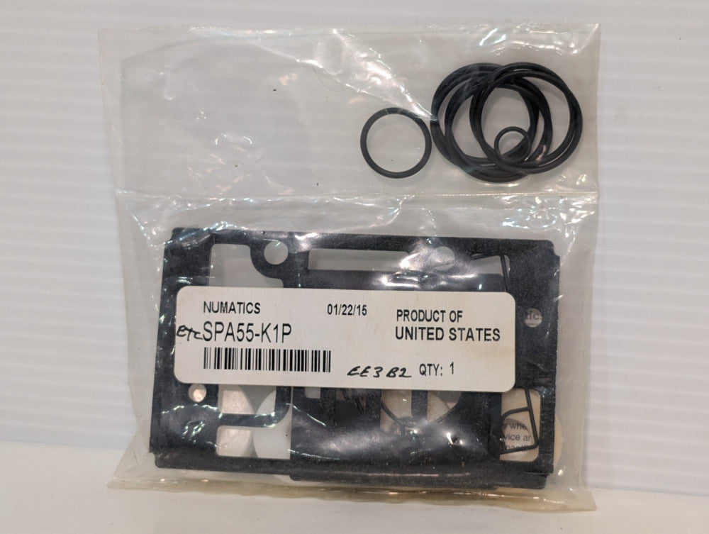 Numatics SPA55-K1P valve repair kit, seals gaskets o-rings, in original pkg