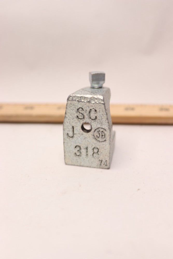 Strut Beam Clamp Silver 1/4" SC J 318