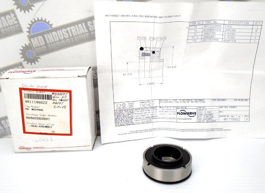 FLOWSERVE - 4R111066ZZ - SEAL ASSEMBLY with Fit #2 ABFPT