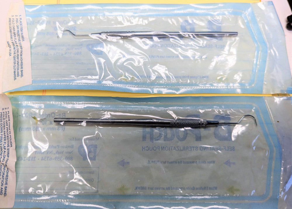 Lot Of (2) Dental Explorer Probes EXP 23 World Source 50-089 [OF#4]