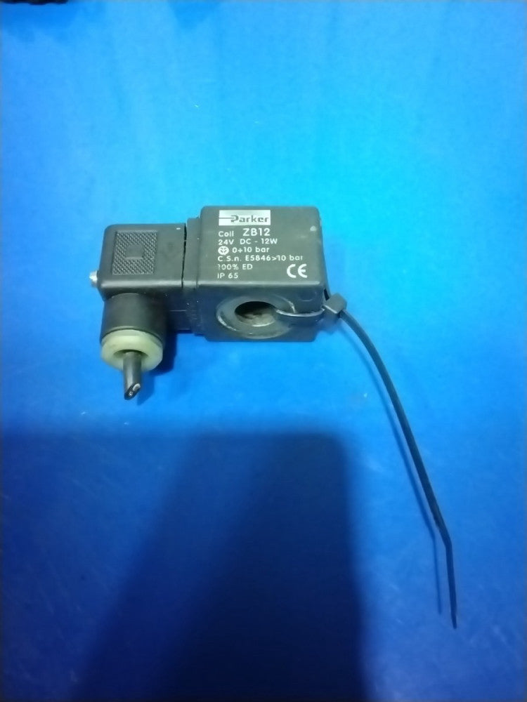 PARKER ZB12 SOLENOID COIL 24VDC 12W