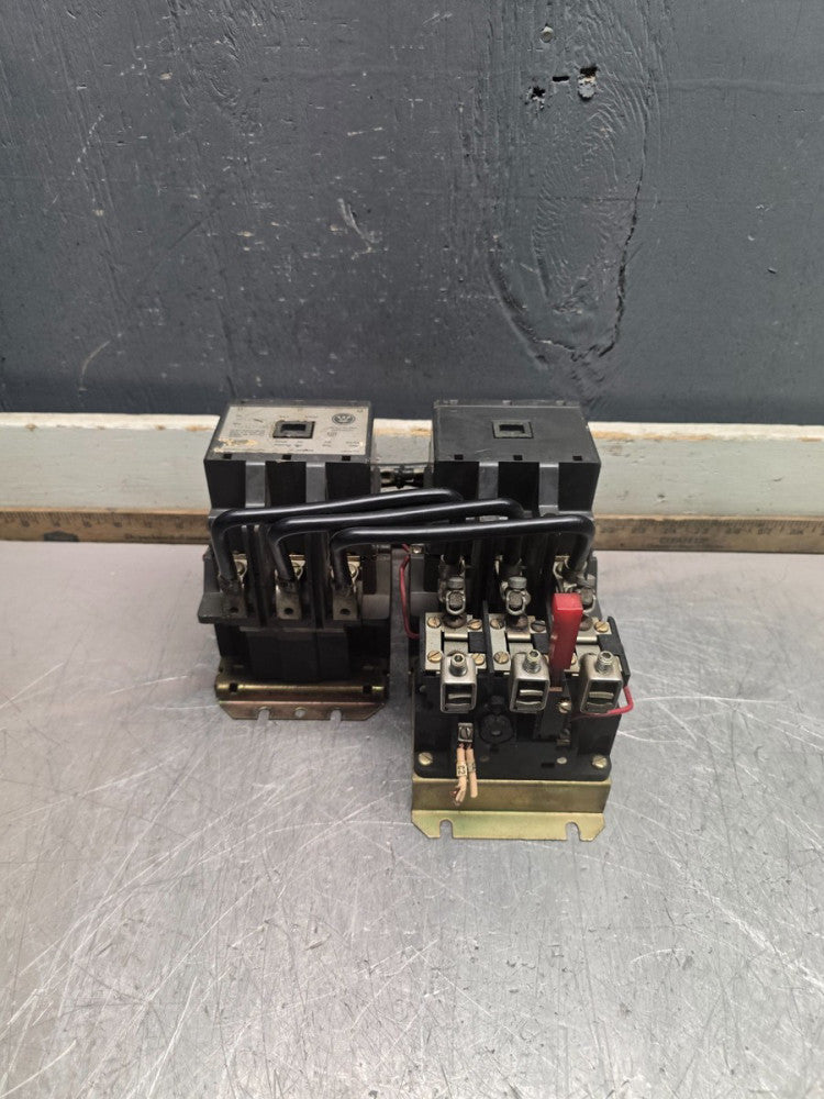 WESTINGHOUSE A210M3CAC SIZE 3 90A REVERSING STARTER,USED TAKEOUT! MAKE OFFER!