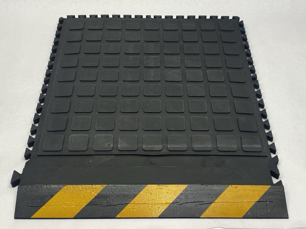 Uline H-9586 Hog Heaven III Anti-Fatigue Mat 18" x 18" Side -NO Box
