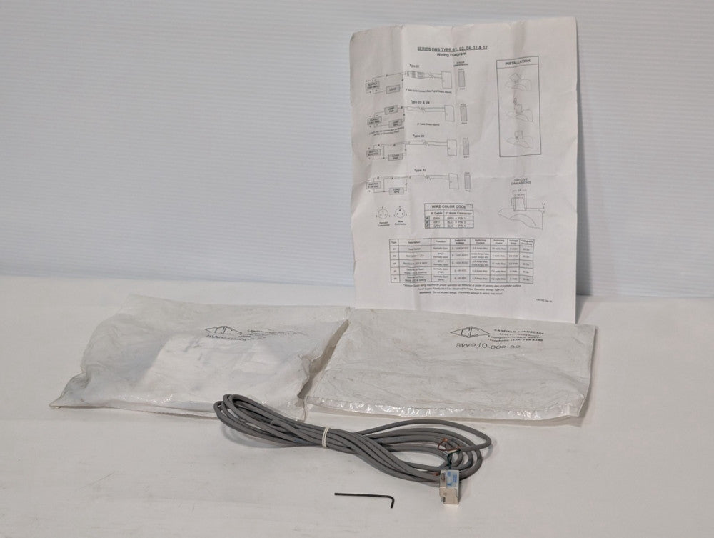 Lot of 2 Canfield Connector Kits 8WS1000032 Series 8WS Type 01, 02, 04, 31 & 32
