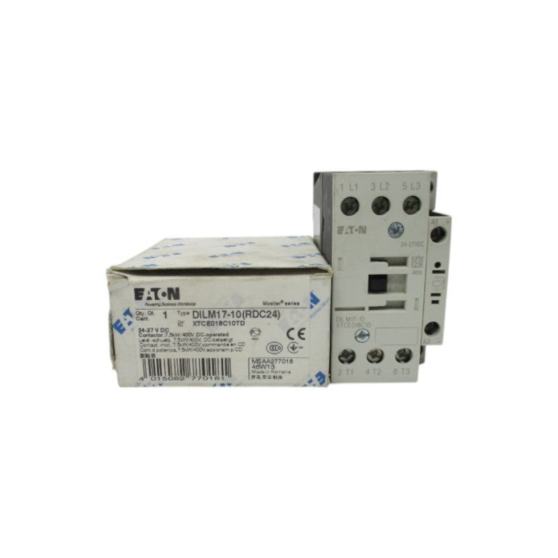 EATON DILM17-10(RDC24) XTCE018C10TD 24-27VDC NSMP