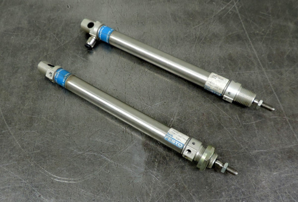 Festo DSNU-16-125-PPVA Cylinder Lot of Two (2)