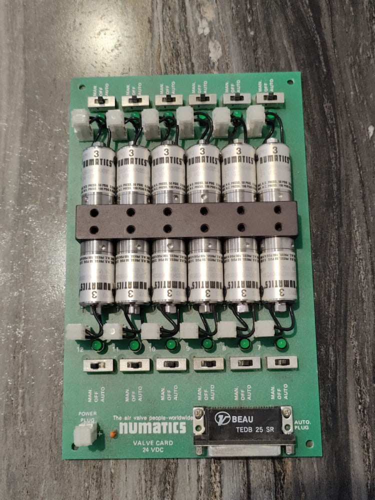 Numatics Valve Manifold Card 24 VDC
