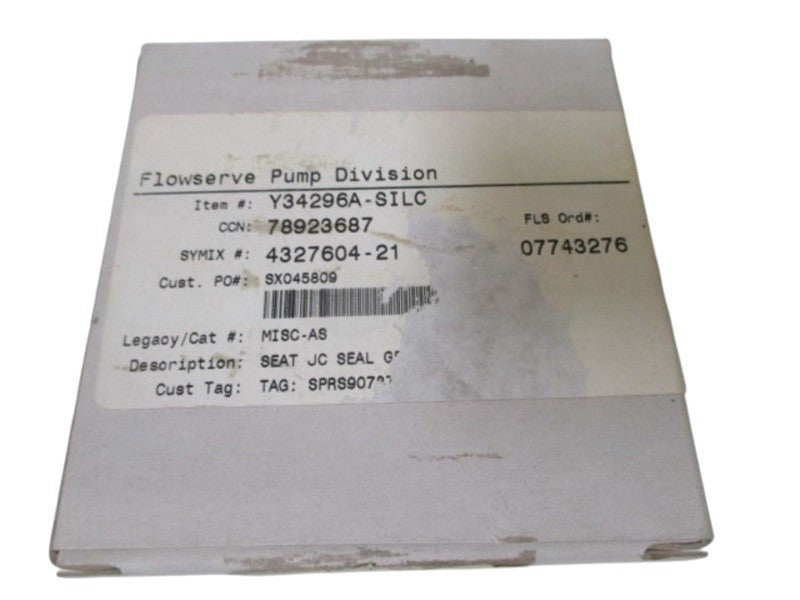 FLOWSERVE Y34296A-SILC SEAL  NSMP