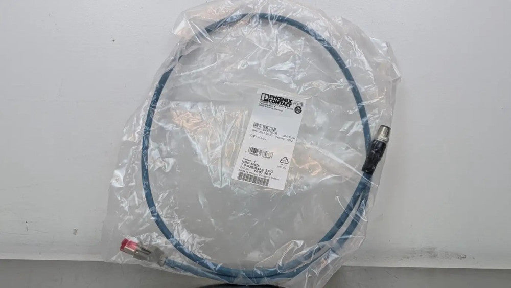 Phoenix Contact NBC-MSD/1,0-93E/R4AC SCO Network Cable 1407360 4-Pin Male M12 RJ