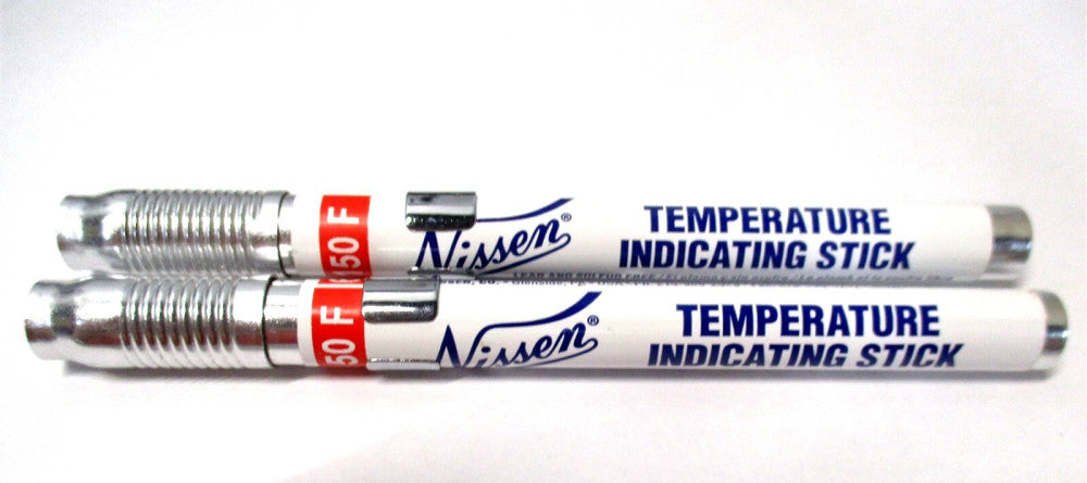 Nissen (91150) 1150° F / 621° C 3/8" Temperature Indicating Stick - 2 QTY