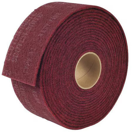Scotch-Brite 7000028476 Abrasive Roll,6" W,Aluminum Oxide,Pk2