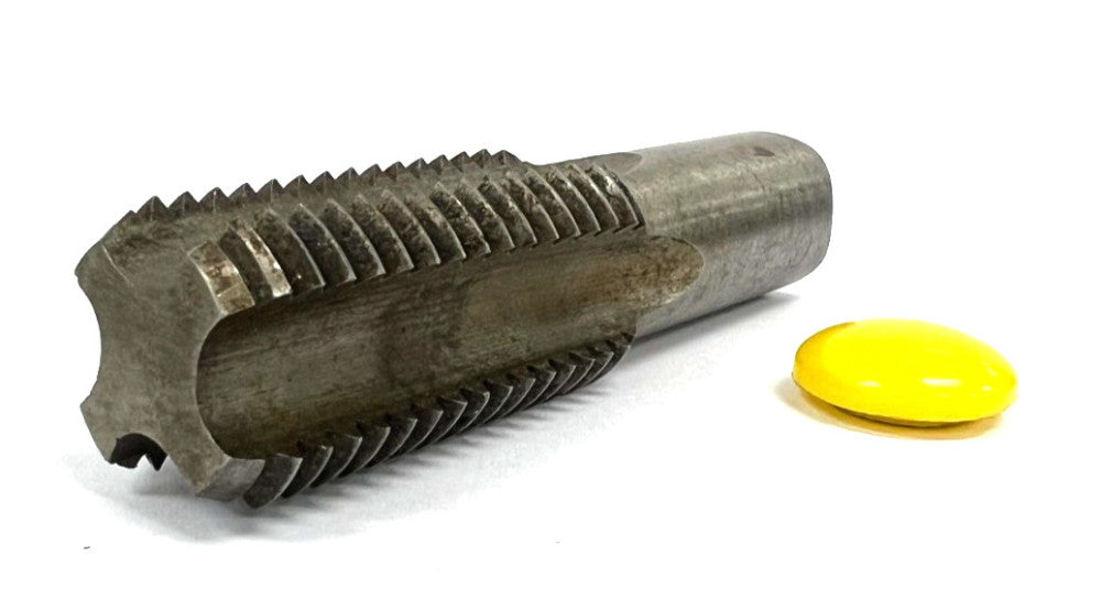 BOTTOMING TAP STRAIGHT 4 FLUTE CUT DIA 1"-8 FLUTE LENGTH 2-3/8" OAL 3-13/16"