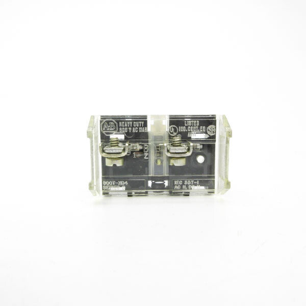 ALLEN BRADLEY 800T-XD4 SER. D 600VAC NSNP
