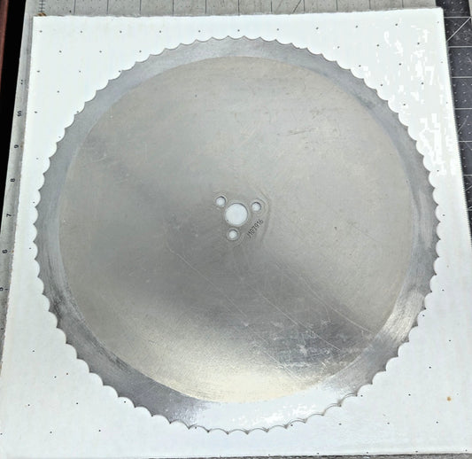 275mm Scallop 3 Hole Meat Circular Slicer Blade Prime Edge  PK-27515125 [C8S2]