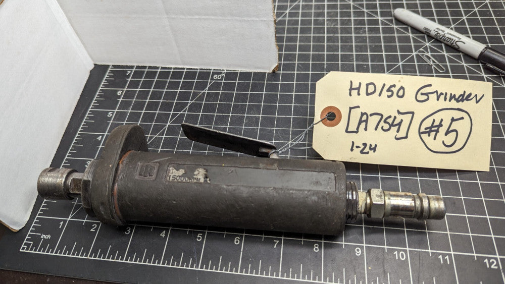 15,000 RPM In-Line Air Die Grinder Ingersoll-Rand Cyclone HD150 [A7S4] #5