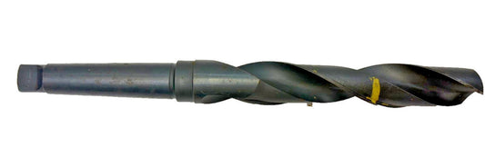 #3 MORSE TAPER SHANK DRILL BIT, SPIRAL 2 FLUTE, OAL 11-3/4"