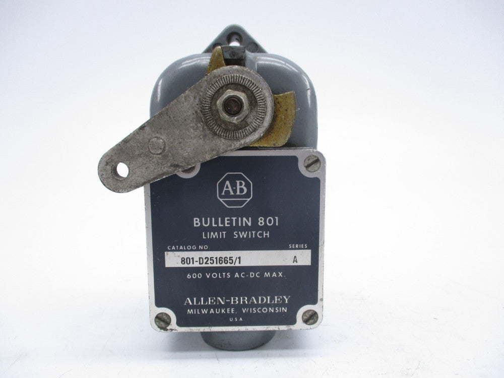 ALLEN BRADLEY 801-D251665/1 SER. A NSNP