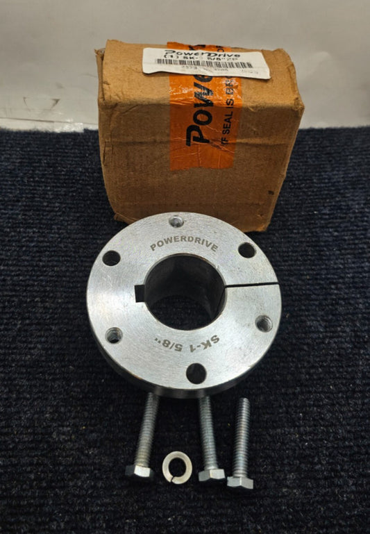 ( QTY 2 ) Power Drive SK-1 5/8": Quick Detachable Bushing in Bore Dia.