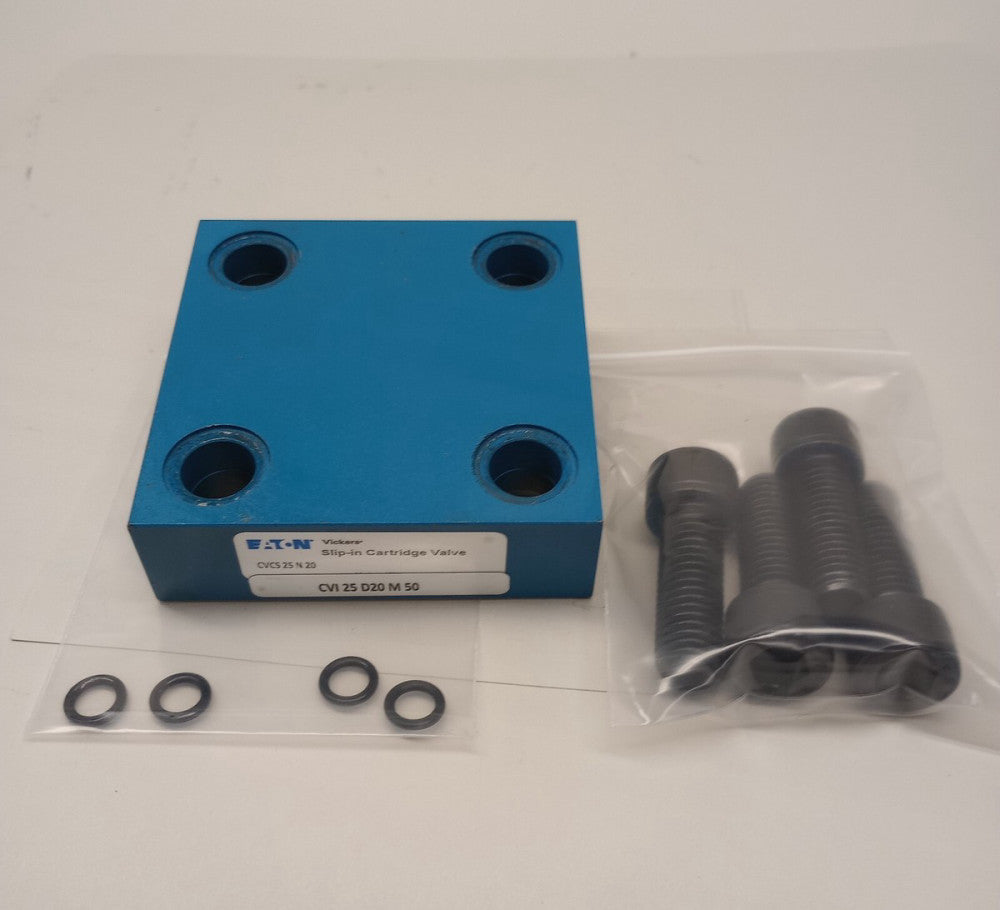 Eaton CVCS-25-N-20 Used Valve Cover for Slip-in Cartridge Vickers