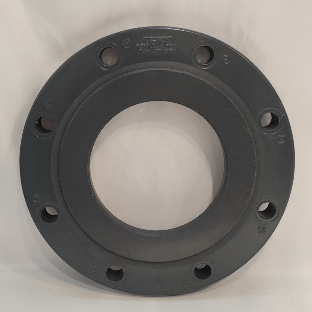+GF+ Georg Fischer 8" PVCI SCH80 Flange Blank, NSF 61, 8 Bolt