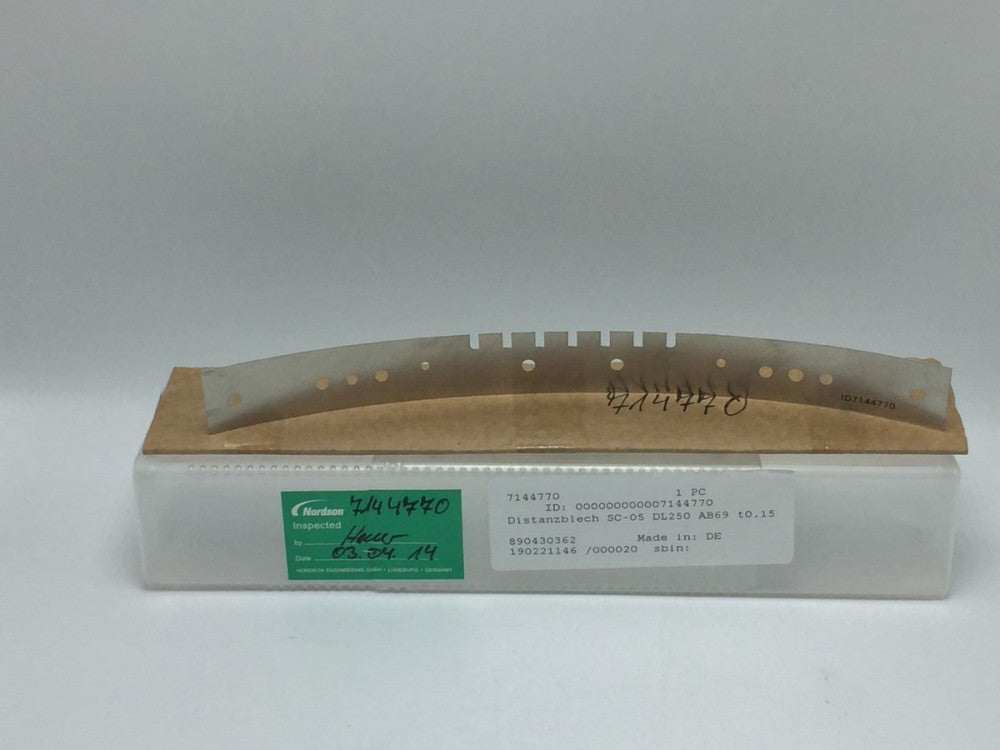 NEW NORDSON 7144770 NEW NORDSON SHIM SC-05 DL250 AB69 T0,15 PN# 7144770 