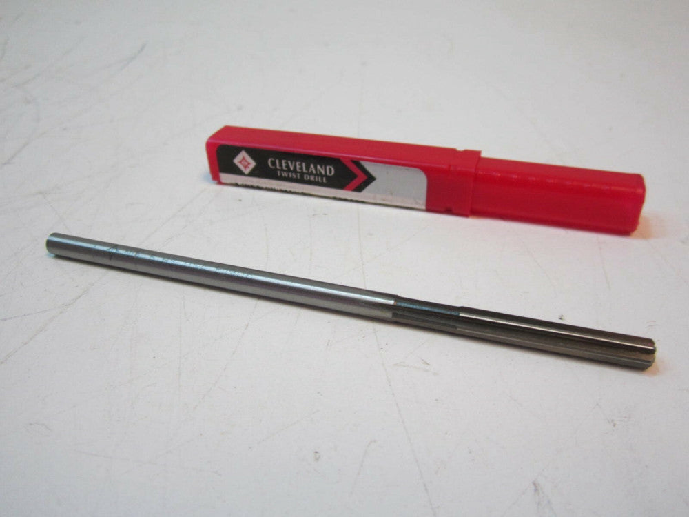 Cleveland .2055" HSS Straight Flute C25408 Straight Shank Chucking Reamer