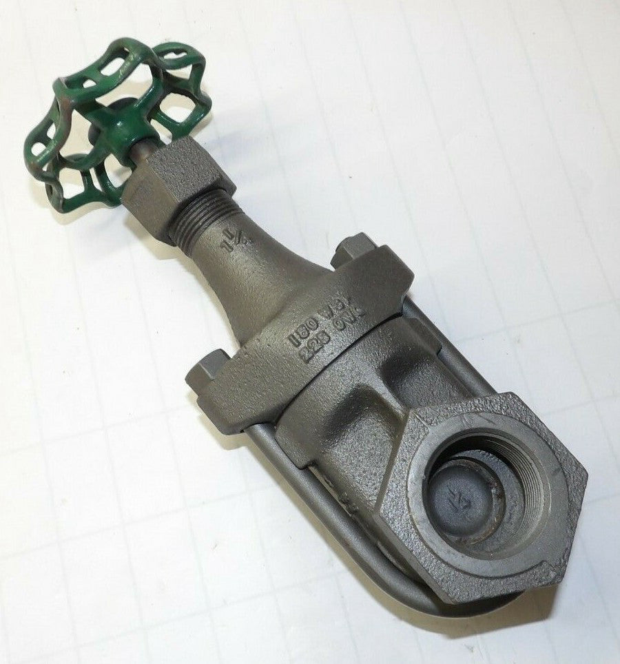 NEW JENKINS BROS. 1 1/4" NPT U BOLT GATE VALVE FIG.40-A