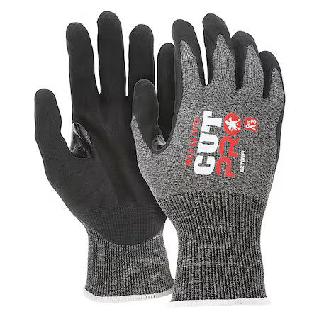 Mcr Safety 9278Nfxxl Coated Gloves, Cut Level A3 ,Dipped ,Foam Nitrile ,Sandy
