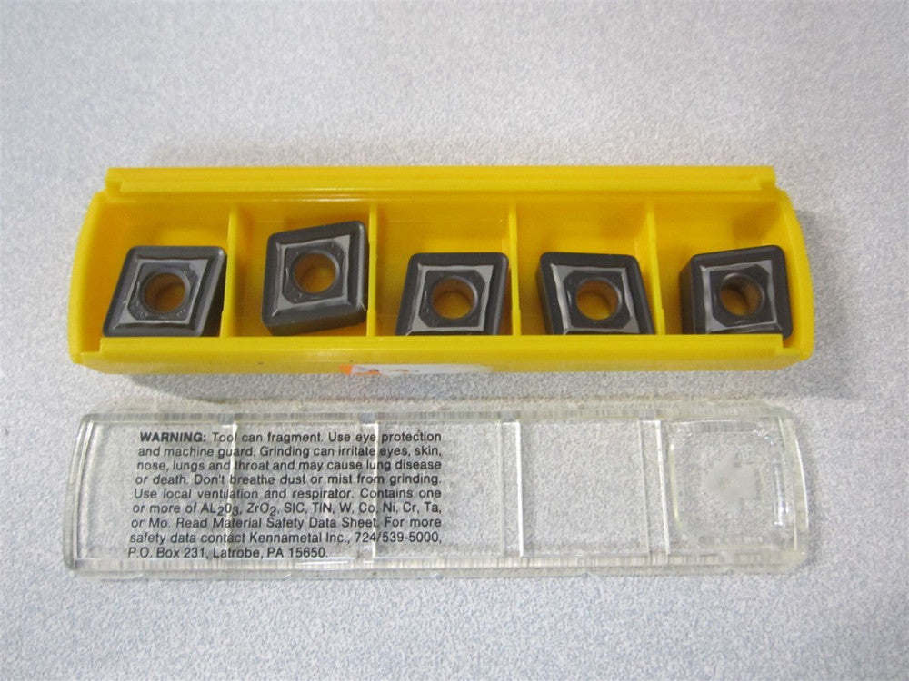 Kennametal (3751618) CNMG433MW KCP25 Carbide Diamond Turning Insert - Pack of 5