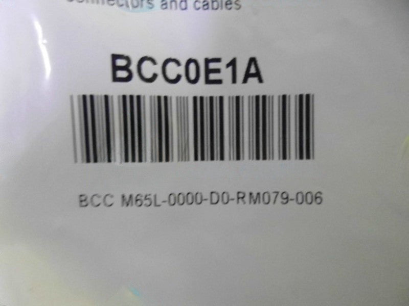 BALLUFF BCC M65L-0000-D0R CABLE CONNECTOR NSNP IN BAG