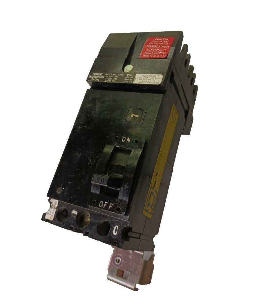 SQUARE D 20 AMP I-LINE CIRCUIT BREAKER 2 POLE 600 VAC / 250 VDC  FA26020AC