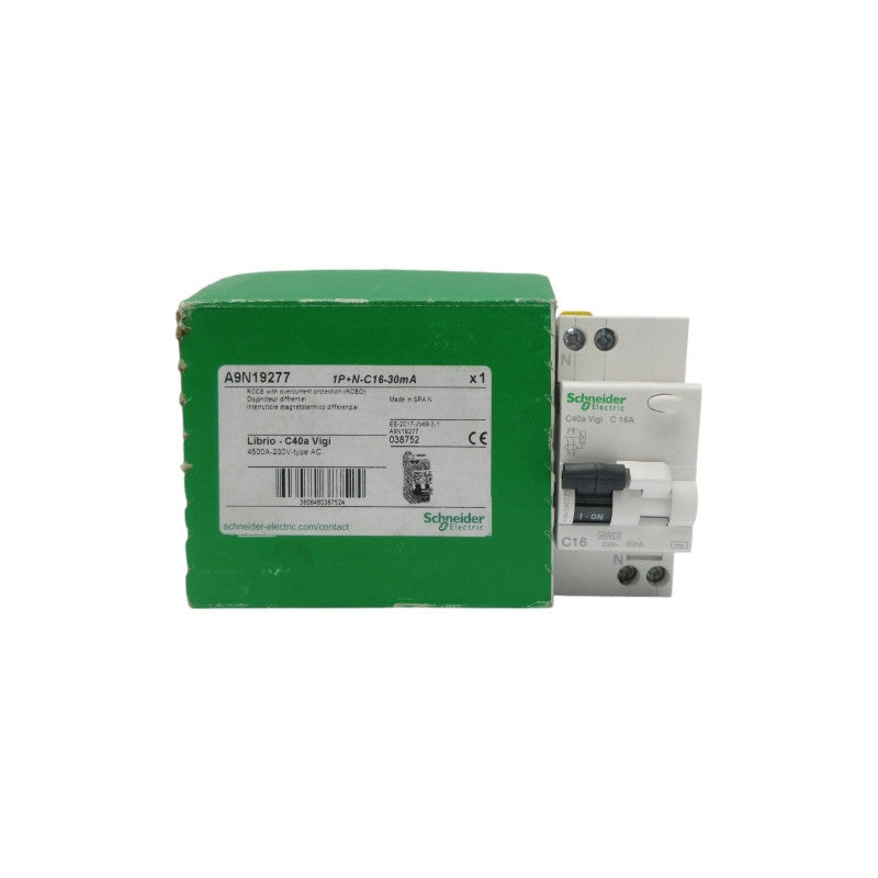 SCHNEIDER ELECTRIC A9N19277 230V 16A NSMP