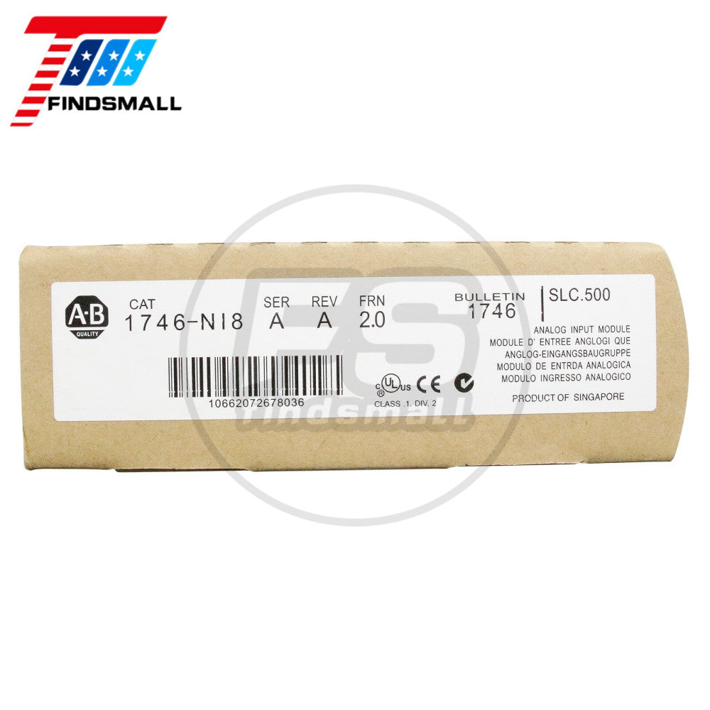 2021 New US Sealed box  Allen Bradley 1746-NI8 SLC 500 PLC Analog Input Module
