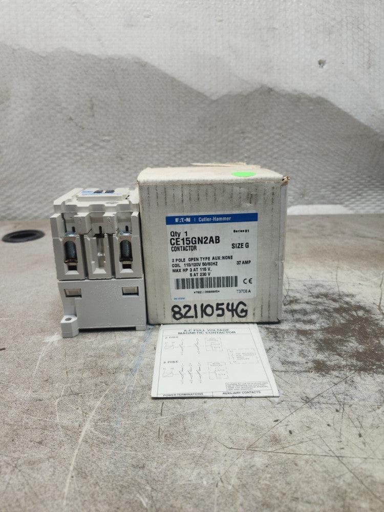 NEW IN BOX CUTLER HAMMER CONTACTOR CE15GN2AB