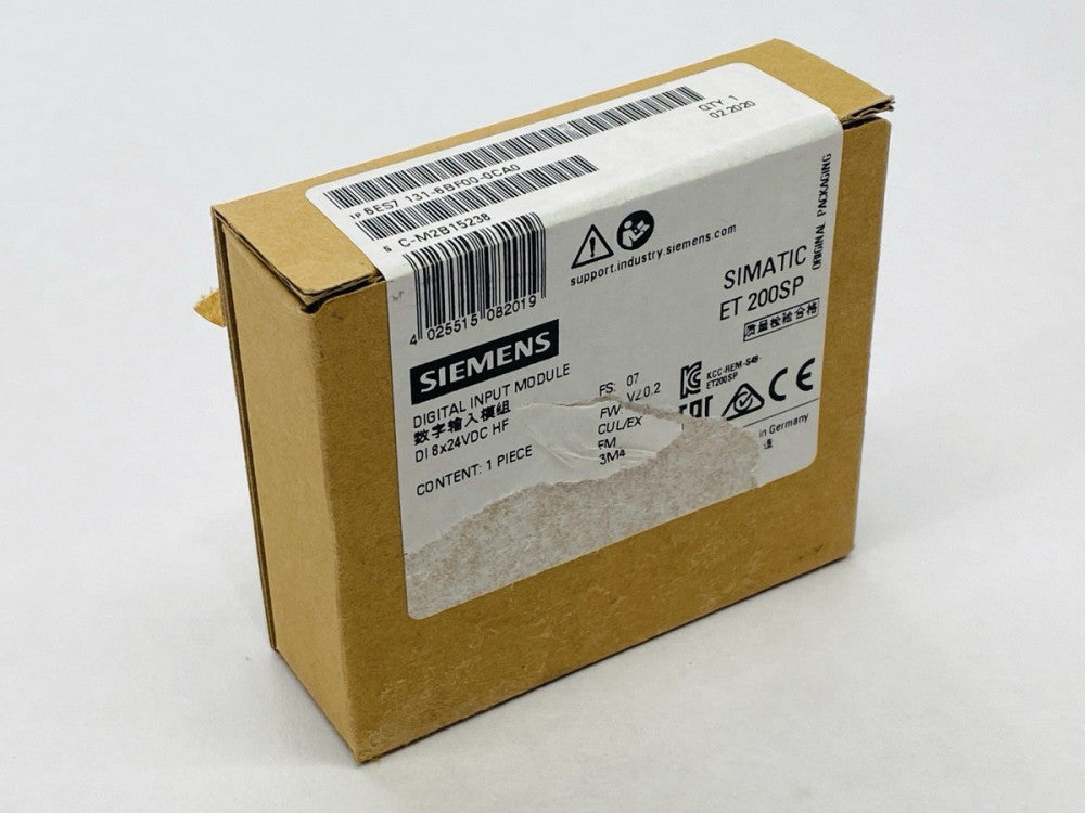Siemens 6ES7131-6BF00-0CA0 SIMATIC ET 200SP Digital Input Module