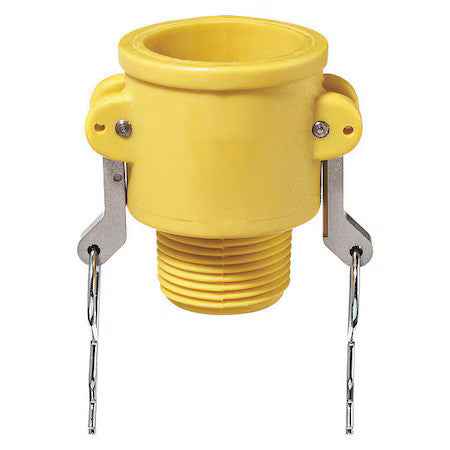 Usa Industrials Bulk-Cgf-455 Cam And Groove Coupling,1-1/4",Nylon
