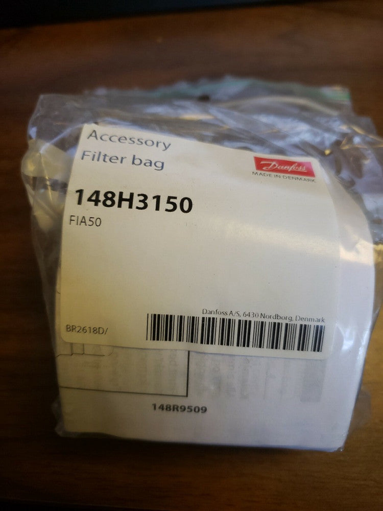 GENUINE DANFOSS ACCESSORY FILTER BAG 148H3150 FIA50, BR2618D, 148R9509