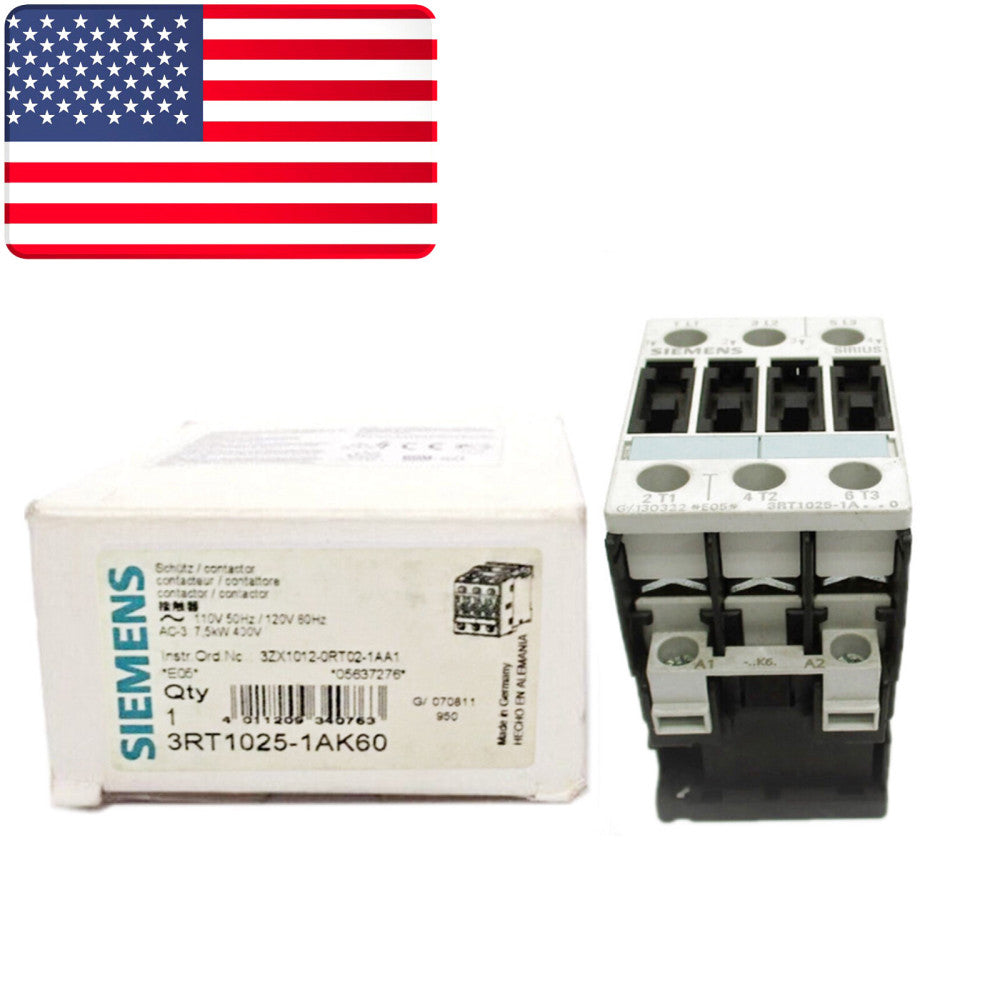 New In Box Siemens 3RT1025-1AK60 - US Stock