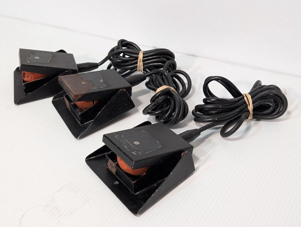 Lot of 3 Meditron Endoscopic Pump Foot Pedal Replacement Part, used, as shown